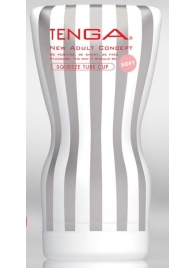 Мастурбатор TENGA Squeeze Tube Cup Soft - Tenga - в Костроме купить с доставкой