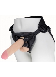 Пояс харнесс BEST UNI strap с 2 насадками - 18 и 22 см. - LOVETOY (А-Полимер) - купить с доставкой в Костроме