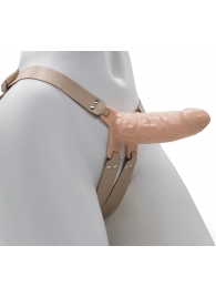 Телесный мужской парапротез MEN STYLE - 15 см. - LOVETOY (А-Полимер) - купить с доставкой в Костроме