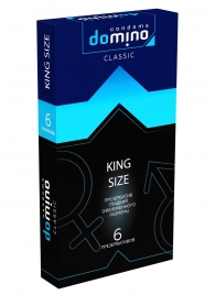 Презервативы увеличенного размера DOMINO Classic King size - 6 шт. - Domino - купить с доставкой в Костроме