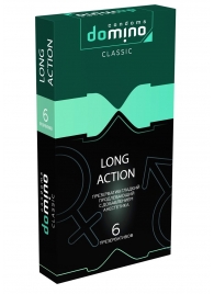 Презервативы с пролонгирующим эффектом DOMINO Classic Long action - 6 шт. - Domino - купить с доставкой в Костроме