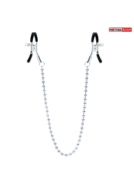 Оригинальные зажимы на соски с бусами - Notabu - купить с доставкой в Костроме