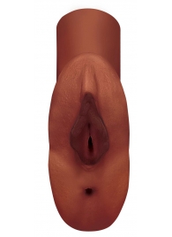 Коричневый мастурбатор Perfect Pussy Double Stroker - Pipedream - в Костроме купить с доставкой
