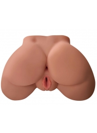 Кофейный мастурбатор-полуторс Perfect Ass Masturbator - Pipedream - в Костроме купить с доставкой