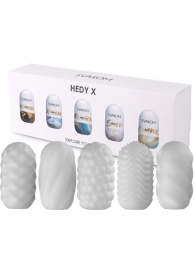 Набор из 5 мастурбаторов Hedy X5 Mixed - Svakom - в Костроме купить с доставкой
