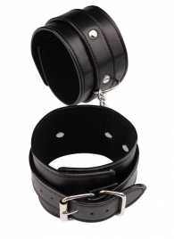 Черные оковы Classic Ankle Cuffs - Chisa - купить с доставкой в Костроме