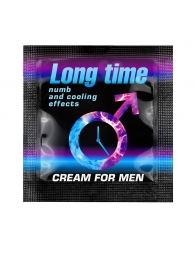 Крем для мужчин Long Time - 1,5 гр. - Биоритм - купить с доставкой в Костроме