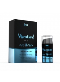 Жидкий интимный гель с эффектом вибрации Vibration! Ice - 15 мл. - INTT - купить с доставкой в Костроме