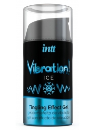 Жидкий интимный гель с эффектом вибрации Vibration! Ice - 15 мл. - INTT - купить с доставкой в Костроме