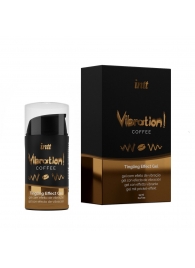 Жидкий интимный гель с эффектом вибрации Vibration! Coffee - 15 мл. - INTT - купить с доставкой в Костроме