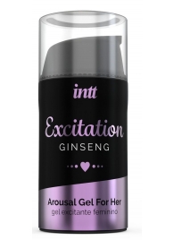 Женский возбуждающий интимный гель Excitation Ginseng - 15 мл. - INTT - купить с доставкой в Костроме