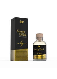 Массажный гель с согревающим эффектом Energy Drink - 30 мл. - INTT - купить с доставкой в Костроме