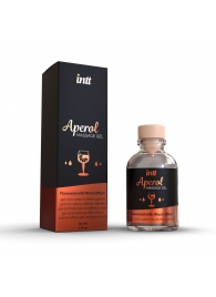 Массажный гель с согревающим эффектом Aperol - 30 мл. - INTT - купить с доставкой в Костроме