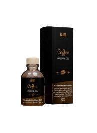 Массажный гель с согревающим эффектом Coffee - 30 мл. - INTT - купить с доставкой в Костроме