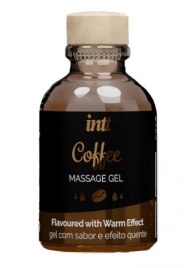 Массажный гель с согревающим эффектом Coffee - 30 мл. - INTT - купить с доставкой в Костроме
