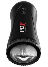 Черный автоматический мастурбатор-ротик Moto Stroker - Pipedream - в Костроме купить с доставкой