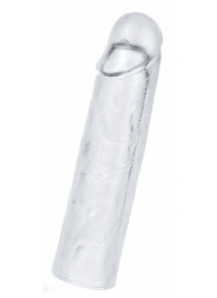 Прозрачная насадка-удлинитель Flawless Clear Penis Sleeve Add 1 - 15,5 см. - Lovetoy - в Костроме купить с доставкой