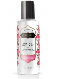 Гель-лубрикант на водной основе Divine Nectars Strawberry Dream с ароматом клубники - 150 мл. - Kama Sutra - купить с доставкой в Костроме