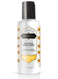 Гель-лубрикант на водной основе Divine Nectars Vanilla с ароматом ванили - 150 мл. - Kama Sutra - купить с доставкой в Костроме
