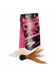 Пудра для тела Honey Dust Body Powder с ароматом клубники - 28 гр. - Kama Sutra - купить с доставкой в Костроме
