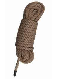 Пеньковая веревка для связывания Hemp Rope - 5 м. - Easy toys - купить с доставкой в Костроме