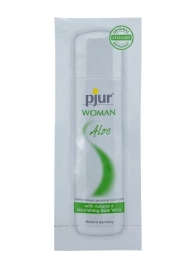 Лубрикант на водной основе pjur WOMAN Aloe - 2 мл. - Pjur - купить с доставкой в Костроме