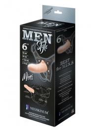 Пустотелый фаллопротез MEN STYLE - 17,5 см. - LOVETOY (А-Полимер) - купить с доставкой в Костроме