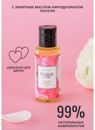 Массажное масло Pleasure Lab Delicate с ароматом пиона и пачули - 50 мл. - Pleasure Lab - купить с доставкой в Костроме