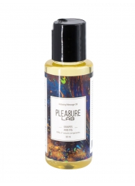 Массажное масло Pleasure Lab Relaxing с ароматом винограда и инжира - 50 мл. - Pleasure Lab - купить с доставкой в Костроме