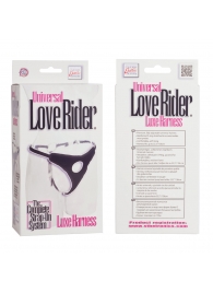 Трусы для страпона с универсальным креплением Universal Love Rider Luxe Harness - California Exotic Novelties - купить с доставкой в Костроме