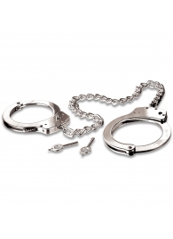 Металлические наручники Metal Leg Cuffs - Pipedream - купить с доставкой в Костроме