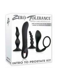 Набор стимуляторов простаты Intro To Prostate Kit - Zero Tolerance - в Костроме купить с доставкой