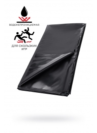 Черная простыня для секса из ПВХ - 220 х 200 см. - ToyFa - купить с доставкой в Костроме