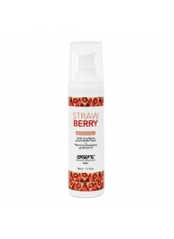 Разогревающее массажное масло  с ароматом клубники Gourmet Strawberry - 50 мл. - Exsens - купить с доставкой в Костроме