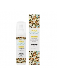 Разогревающее массажное масло с ароматом пина колада Gourmet Pina Colada - 50 мл. - Exsens - купить с доставкой в Костроме
