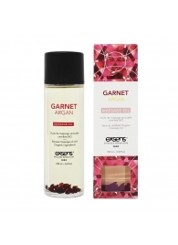 Органическое массажное масло GARNET ARGAN - 100 мл. - Exsens - купить с доставкой в Костроме