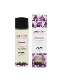 Органическое массажное масло AMETHYST SWEET ALMOND - 100 мл. - Exsens - купить с доставкой в Костроме