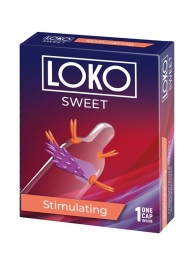 Стимулирующая насадка на пенис LOKO SWEET с возбуждающим эффектом - Sitabella - в Костроме купить с доставкой