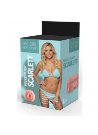 Телесный мастурбатор-вагина Scarlett - Dream Toys - в Костроме купить с доставкой
