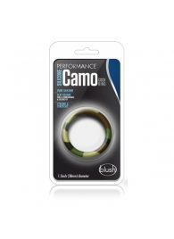 Эрекционное кольцо камуфляжной расцветки Silicone Camo Cock Ring - Blush Novelties - в Костроме купить с доставкой