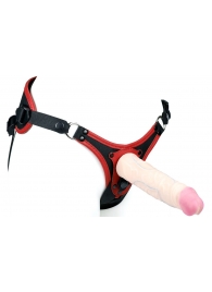 Пояс унисекс UNISEX Style с 2 насадками - LOVETOY (А-Полимер) - купить с доставкой в Костроме