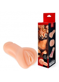 Телесный реалистичный мастурбатор в виде вагины - Bior toys - в Костроме купить с доставкой