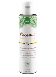 Массажное масло Vegan Coconut - 150 мл. - INTT - купить с доставкой в Костроме
