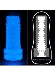 Светящийся в темноте мастурбатор Lumino Play Masturbator Ribbed - Lovetoy - в Костроме купить с доставкой
