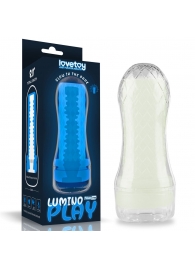 Светящийся в темноте мастурбатор Lumino Play Masturbator Ribbed - Lovetoy - в Костроме купить с доставкой