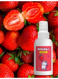 Универсальная смазка с ароматом клубники  Москва Вкусная  - 100 мл. - Москва - купить с доставкой в Костроме