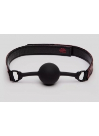 Кляп-шар на двусторонних ремешках Reversible Silicone Ball Gag - Fifty Shades of Grey - купить с доставкой в Костроме