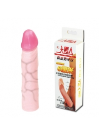Удлиняющая насадка на пенис Deep Love - 21,5 см. - Baile - в Костроме купить с доставкой