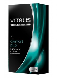 Контурные презервативы VITALIS PREMIUM comfort plus - 12 шт. - Vitalis - купить с доставкой в Костроме