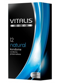 Классические презервативы VITALIS PREMIUM natural - 12 шт. - Vitalis - купить с доставкой в Костроме